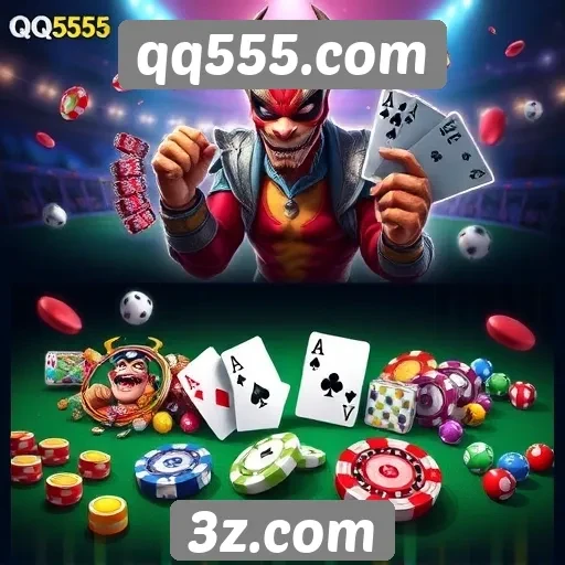 qq555.com oferece uma variedade de jogos online
