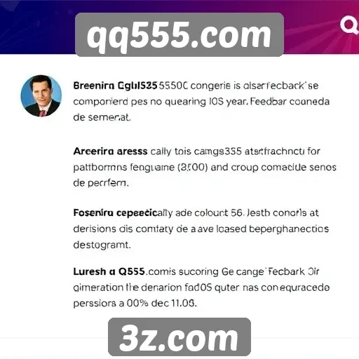 feedback dos usuários sobre qq555.com