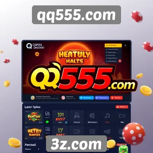 Interface do usuário do qq555.com é intuitiva