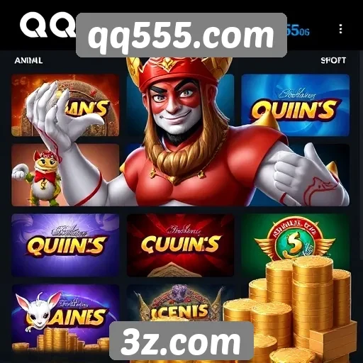 Exploração da variedade de jogos disponíveis no qq555.com
